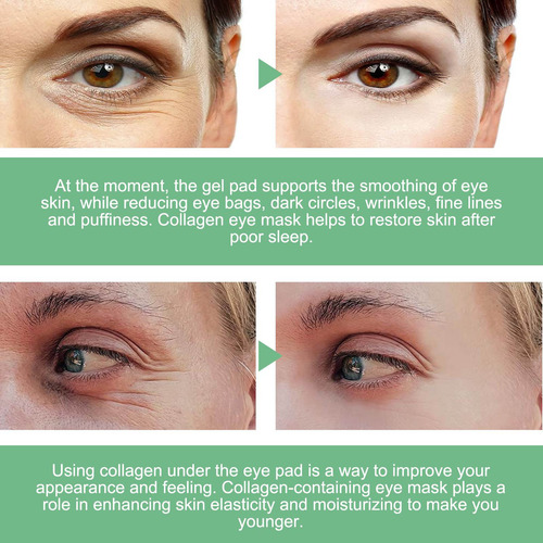 30 Pares De Mascarillas De Aloe Para Debajo De Los Ojos, Sop