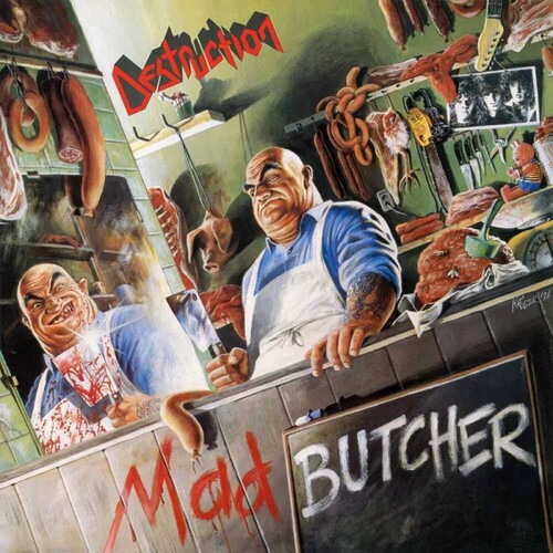 Destruction Mad Butcher - Lp Con Salpicaduras Mixtas