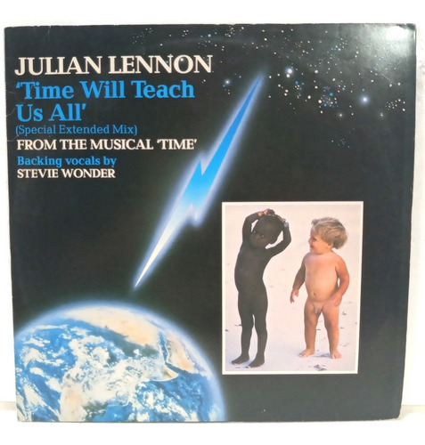 Julian Lennon Time Will Teach Us All Lp Single Mix 1986