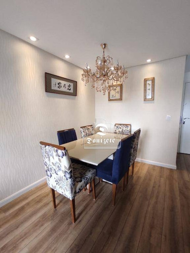 Apartamento Com 2 Dormitórios À Venda, 60 M² Por R$ 477.000,00 - Vila Alzira - Santo André/sp - Ap15831