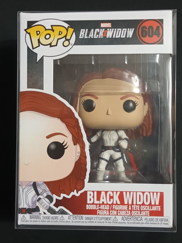Funko Marvel Black Widow #604 White Suit Traje Blanco