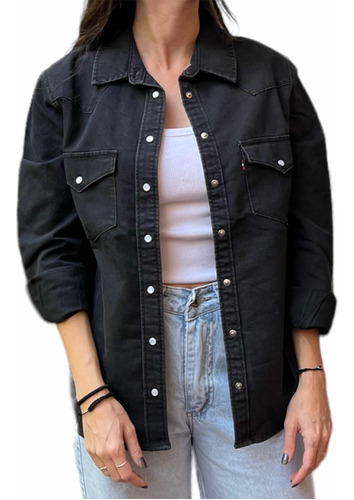 Camisa Levis Mujer Con Broches