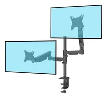 Comprar Rack 2 Monitores 19 -32 Soporte Escritorio Mechanical Spring
