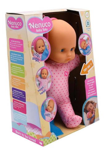 Imagen 2 de 6 de Bebé Nenuco Baby Talks Es Hora De Dormir