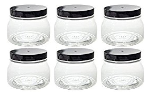 Pet Plastico (sin Bpa) Toscana Rellenables Jar/240 ml  de 8