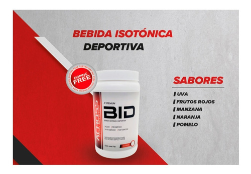 Imagen 2 de 6 de Suplementos Across - Bebida Isotonica Deportiva - Bid 1kg
