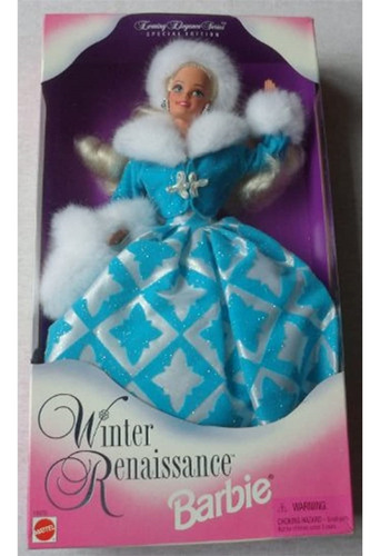 Muñecas Barbie Invierno Renacimiento Noche Elegancia