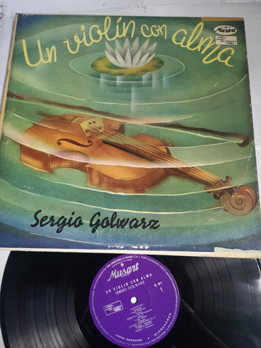 Sergio Golwarz Un Violin Con Alma Disco De Vinil Original 