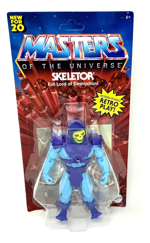 Skeletor Master Of The Universe Retro Play Mattel Nuevo