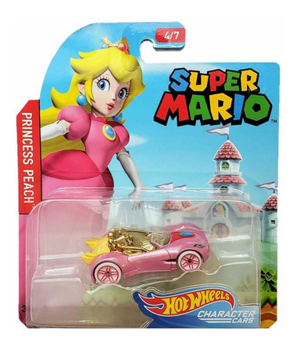 Super Mario Princesa Peach Character Cars