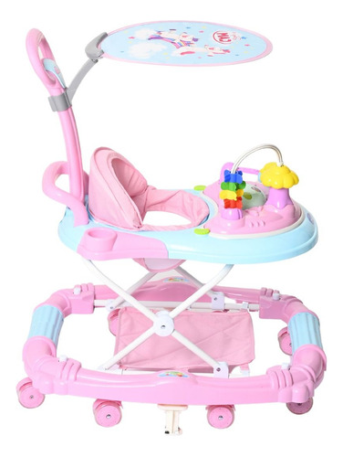 Andador Para Bebe Baby Happy Caminador Colores Pasteles