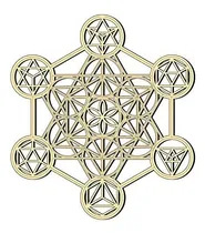 Comprar Decoración De Pared Metatrón 11.8  Cuadro Geometría Sagrada