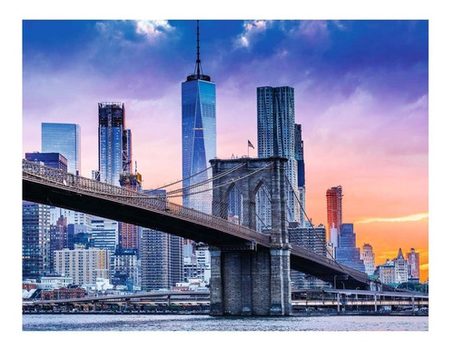 Imagen 2 de 3 de Puzzle 2000 Pz- De Brooklyn A Manhattan- Ravensburger 160112