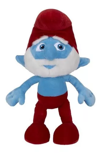 Smurfs Boneco Papai Smurf, Playtoy Brinquedos