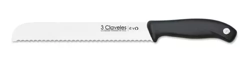 3 Claveles 1131 Cuchillo Jamonero 30 cm 12 Uniblock