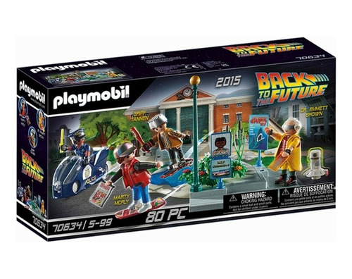 Persecusion En Monopatin Volver Al Futuro Playmobil Eternia