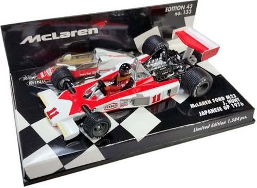 Mclaren M23 F1 # 11 J Hunt 1976 Gp Japon Minichamps 1/43