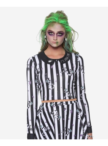 Beetlejuice Blusa Top