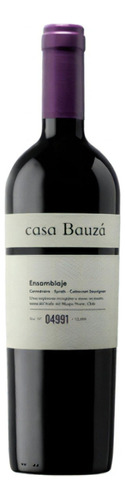 Vino Casa Bauza, Atrevido Ensamblaje, (Ca/Sy/Cs) 14° (750ml - Chile)