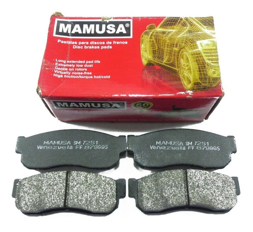 Pastillas Freno Delanteras  Sentra B11 1982 1983 7251 Mam