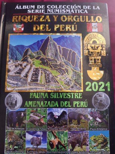 Álbum De Monedas Numismáticas Del Perú 