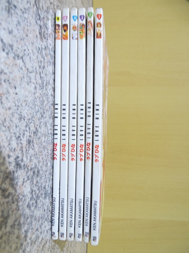 Manga Love Hina 6 Volumes
