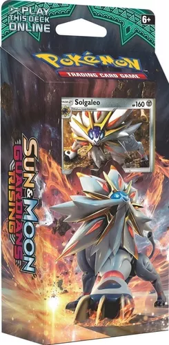 6 Cartas Pokemon Gx Gold: Solgaleo + Lunala + 4 Cartas Tapú