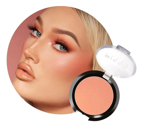 Rubor En Polvo Bissu Para Rostro Tono 20 Coral 6g