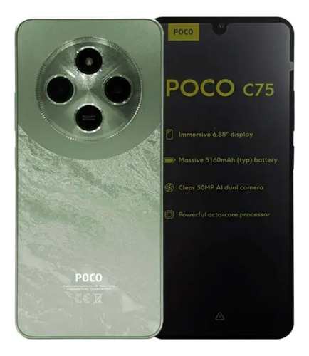 Xiaomi Poco C75 Dual Sim 256gb De Ram 8gb Nfc Global Verde