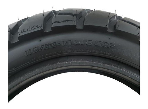 Par Pneu 110/90-17 E 90/90-19 Bunker Bros Crosser 150 Xre190