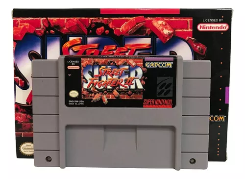 Jogo clássico de luta livre para o Super Nintendo.