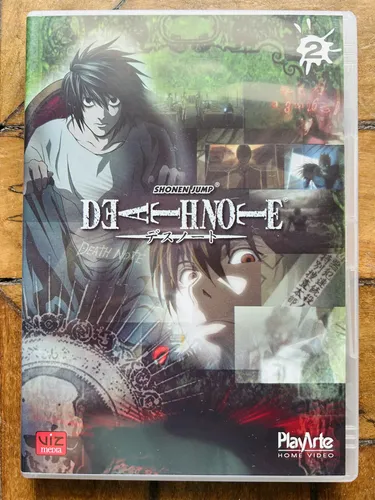Dvd Série Anime Death Note - Volumes 1, 2 & 3 - Playarte