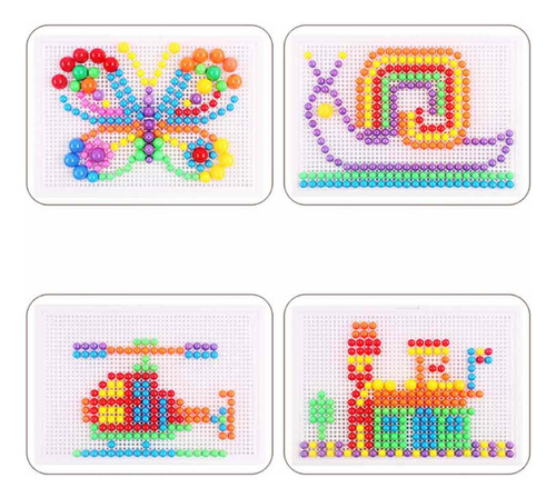 Brinquedos Diy Quebra-cabeça Mosaico Criativo Kit Unha