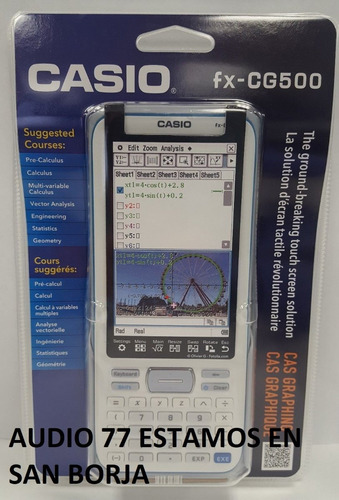 Calculadora Graficadora Casio Fx-cg500 Nueva Classpad