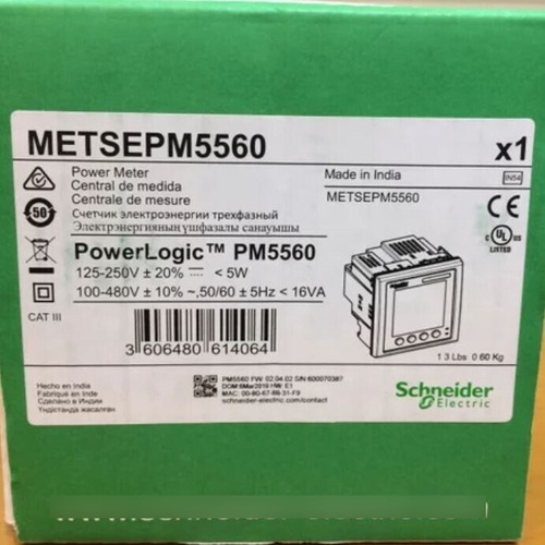 Schneider Electric Powerlogic Power Meter Metsepm5560 Aab