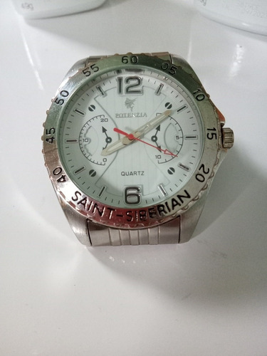 Relógio Masculino Inox Potenzia