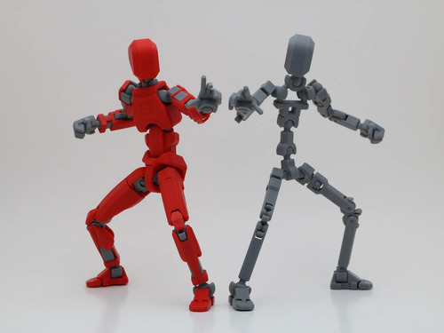 Boneco Articulado 3d Dummy 13