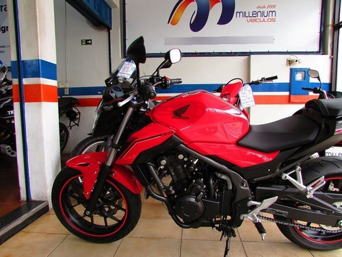 Imagem 4 de 14 de Honda Cb 500f Abs - 2018 Com 13 Mil Km E Garantia De Loja