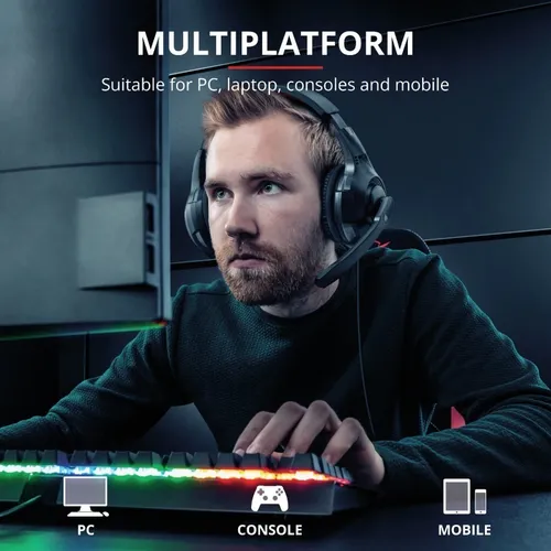 Audifono Gamer Trust Ravu Pc Y Consolas De Juegos - 22450