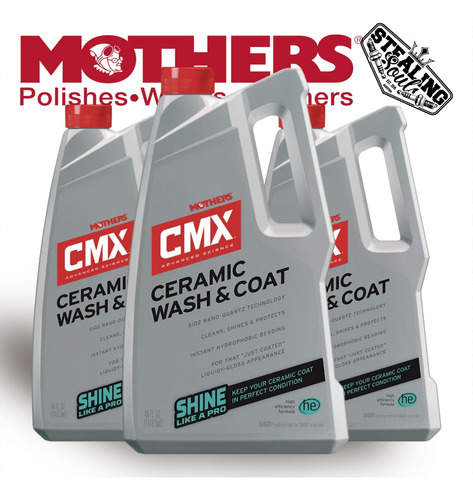 Mothers® | Cmx Ceramic Wash & Coat | Shampoo Cerámico | 1.4l