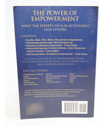 Libro The Power Of Empowerment En Ingles (Usado)