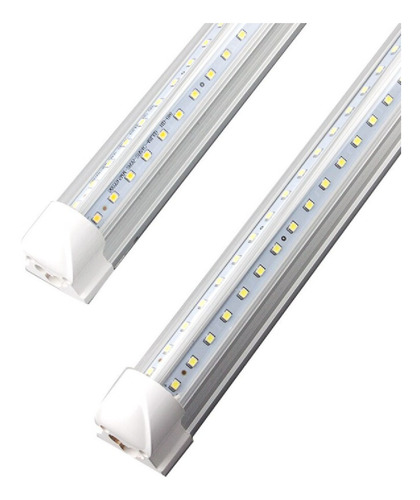 2 Pzas Foco Led 30w Tubular Luz Blanca Fria