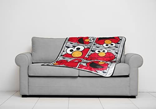 Manta Jay Franco Sesame Street Hip Elmo, 40 X 50 Pulgadas