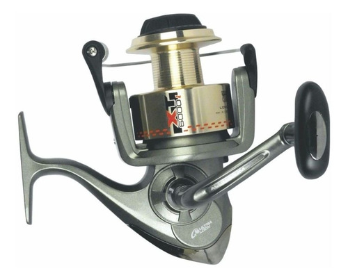 Imagem 3 de 3 de Carretel molinete Marine Sports XT XT-6000i direito/esquerdo color cinza