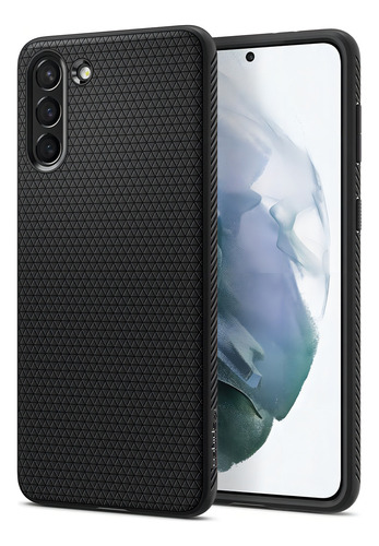 Spigen Liquid Air Diseñada para Funda Galaxy S21 Plus (2021) Negro Mate
