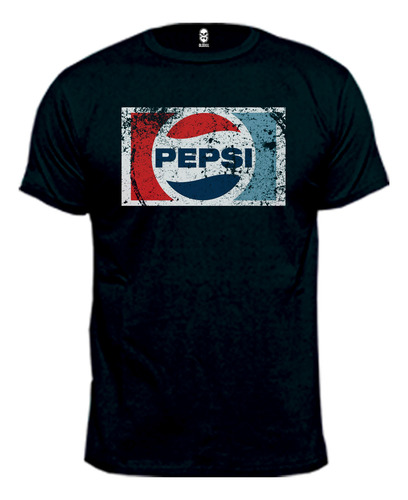 Remera Pepsi Logo Vintage Retro 100% Algodón Premium