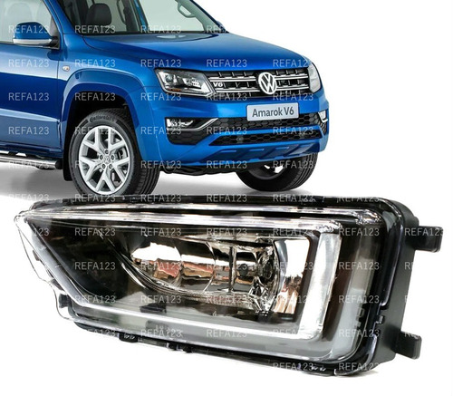 Faro Auxiliar Amarok 2018 2019 Calidad Original Izquierdo