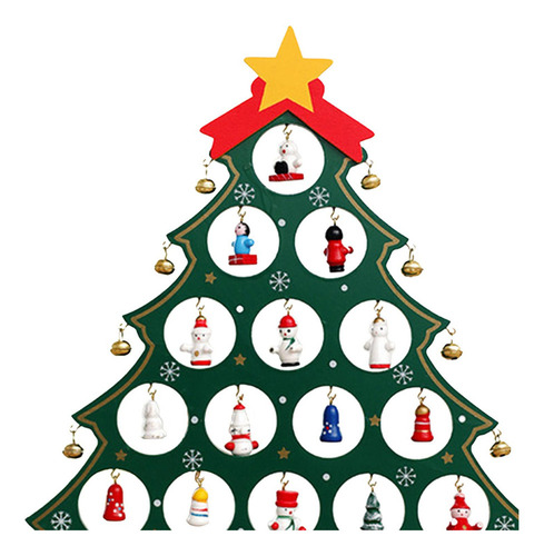 Ornamento De Mesa De Árvore De Natal De Verde Grande
