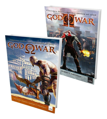 Kit Livros - God Of War + God Of War 2 (2 Livros) *