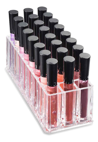 Organizador De Pintalabios D Con 24 Ranuras, Lápiz Labial Ac